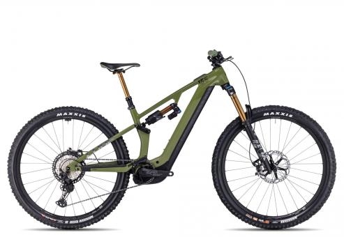Cube Stereo Hybrid ONE55 C:68X TM 750 | olive´n´chrome | M | E-Bike Fully