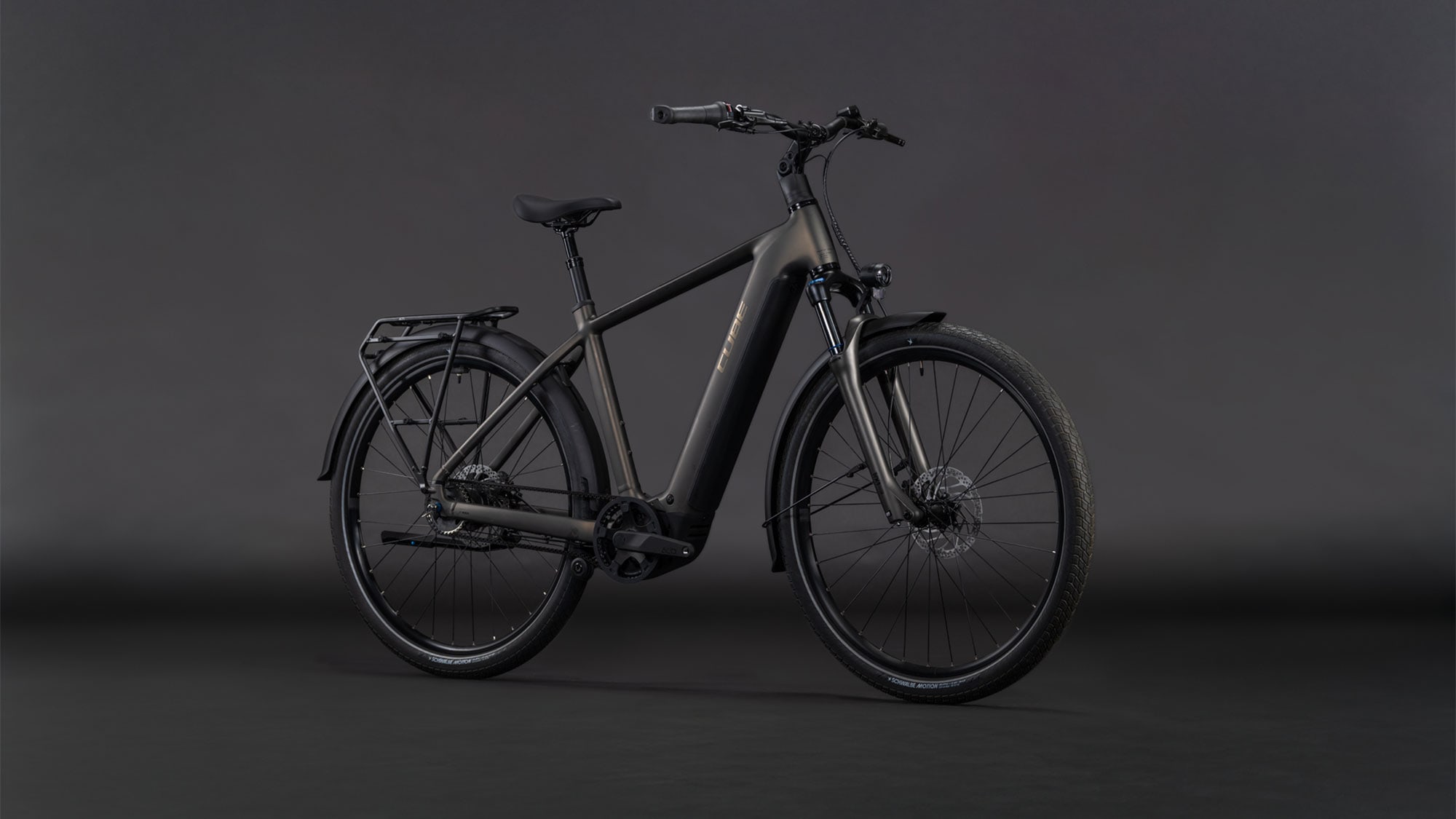 Cube Touring Hybrid Comfort SLX 800 2026 | charcoal´n´chrome | 58 cm | E-Cityräder – Bild 2
