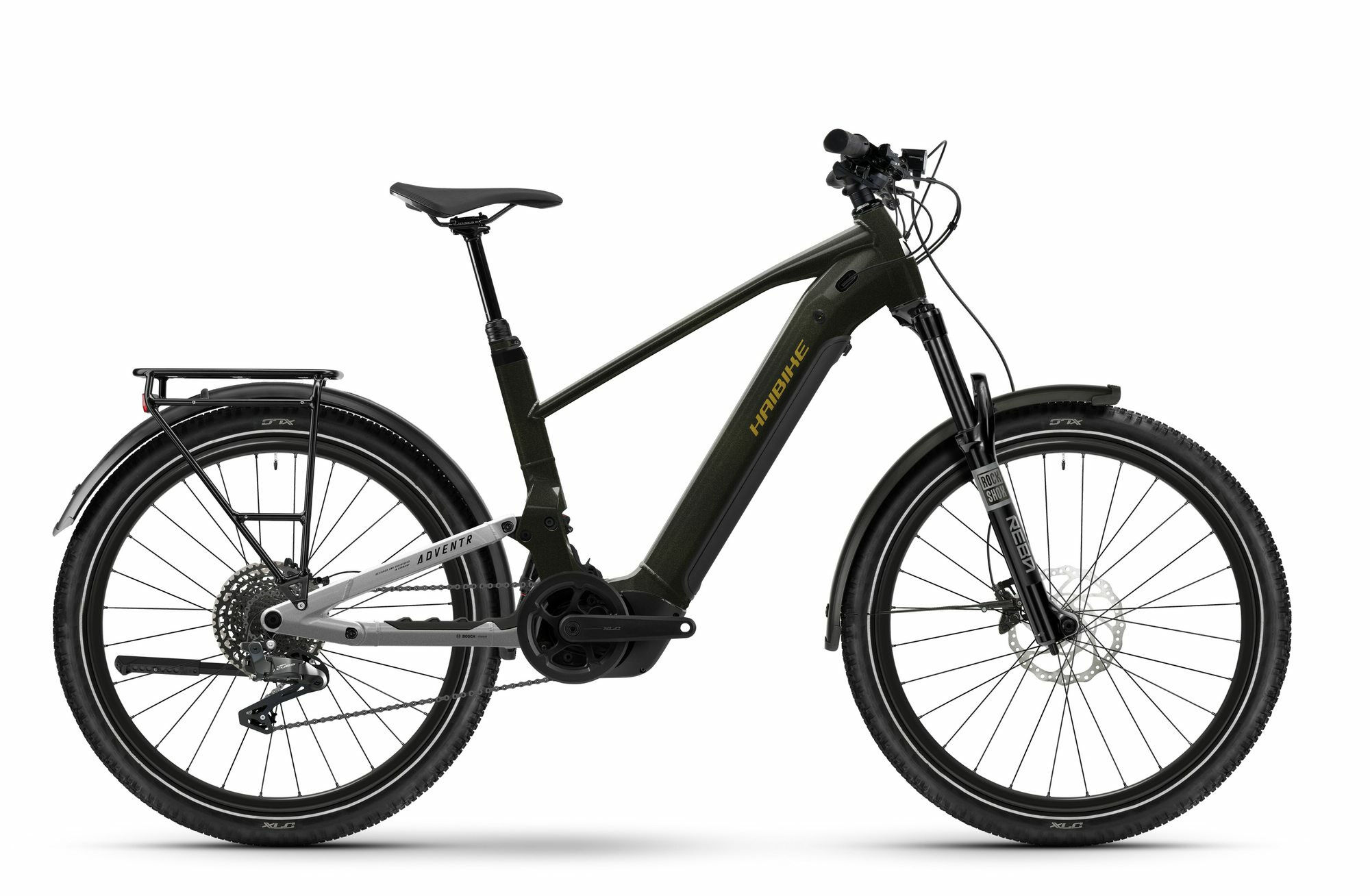 Haibike ADVENTR 6 - 27;5" 800 Wh - sparkling black/platinum chrome glänzend