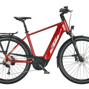KTM MACINA TOUR P510 DIAMANT - 28" 500 Wh - chrome red (silver+black)