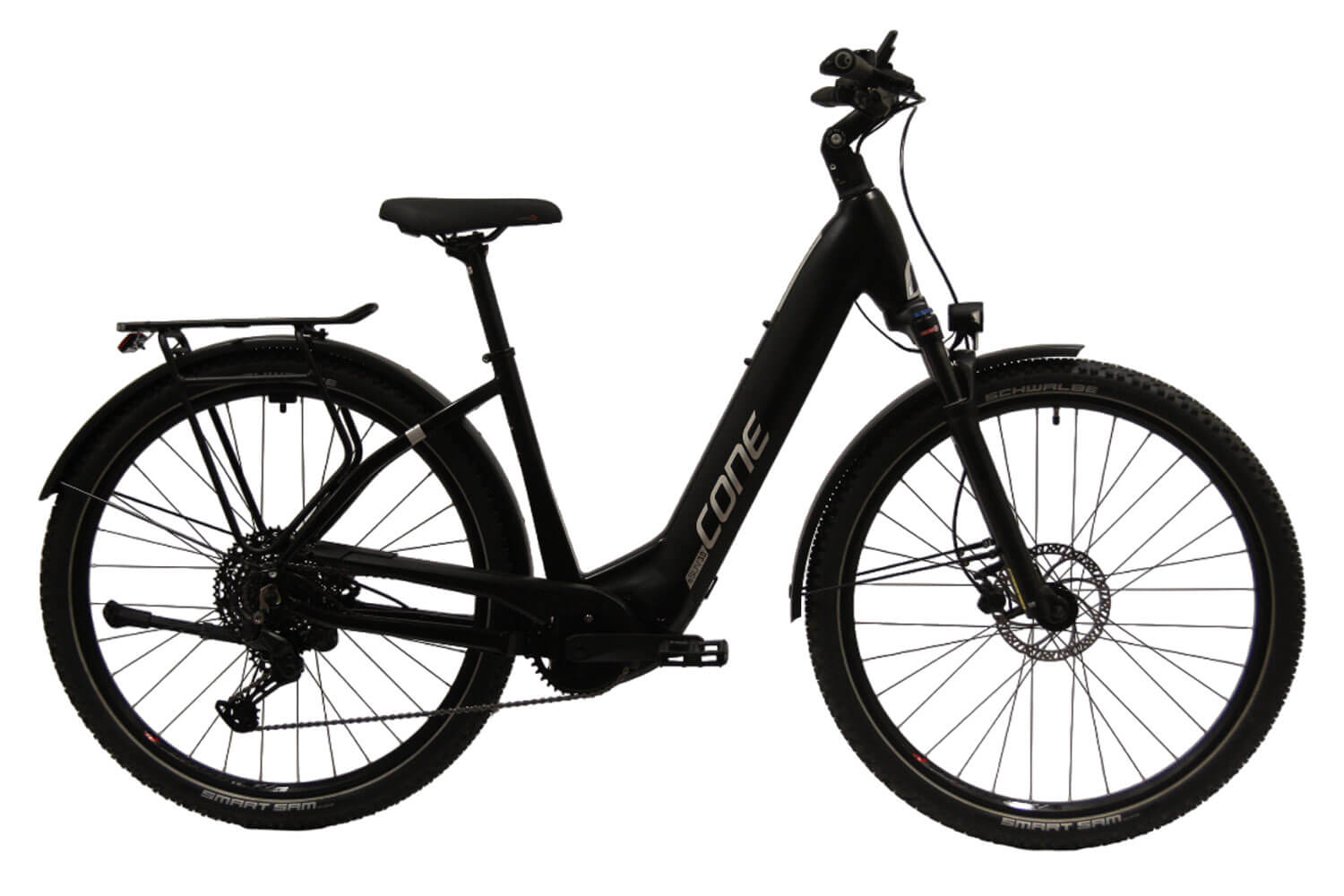CONE eSUV IN 3.0 Wave 750Wh Grau/Schwarz Tiefeinsteiger 50 cm