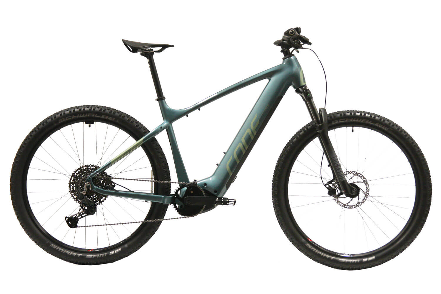 CONE eTrail IN 3.0 Gent 625Wh Dunkelblau/Grün 49 cm