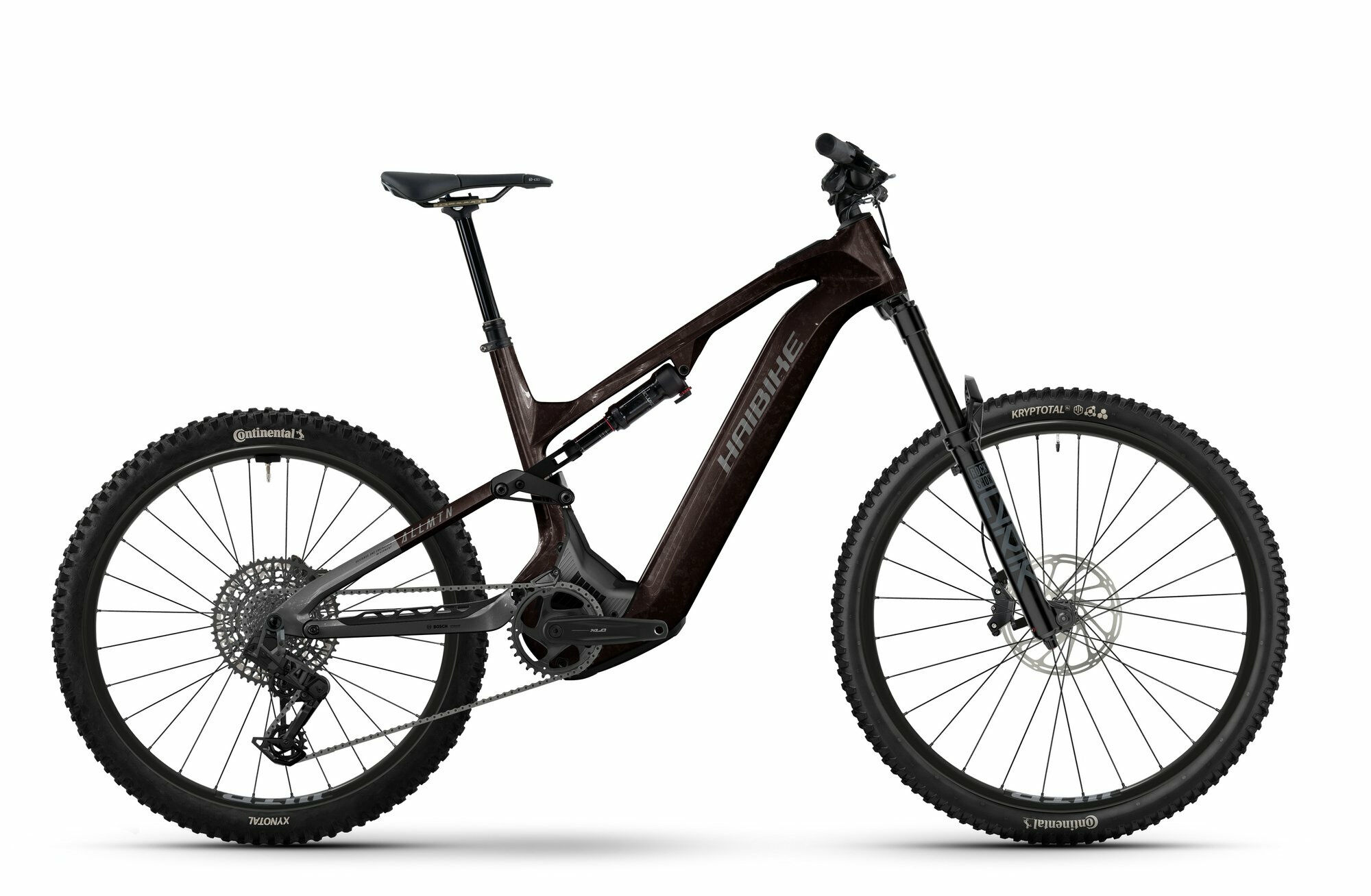 Haibike ALLMTN CF 9 - 29"/27;5" 800 Wh - black/platinum glänzend