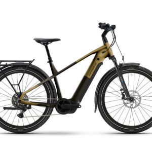 Haibike Trekking 7.5 High | Trekking E-Bike | 27.5" | 800Wh Bosch PX | sparkling black / gold Größe: 40 cm