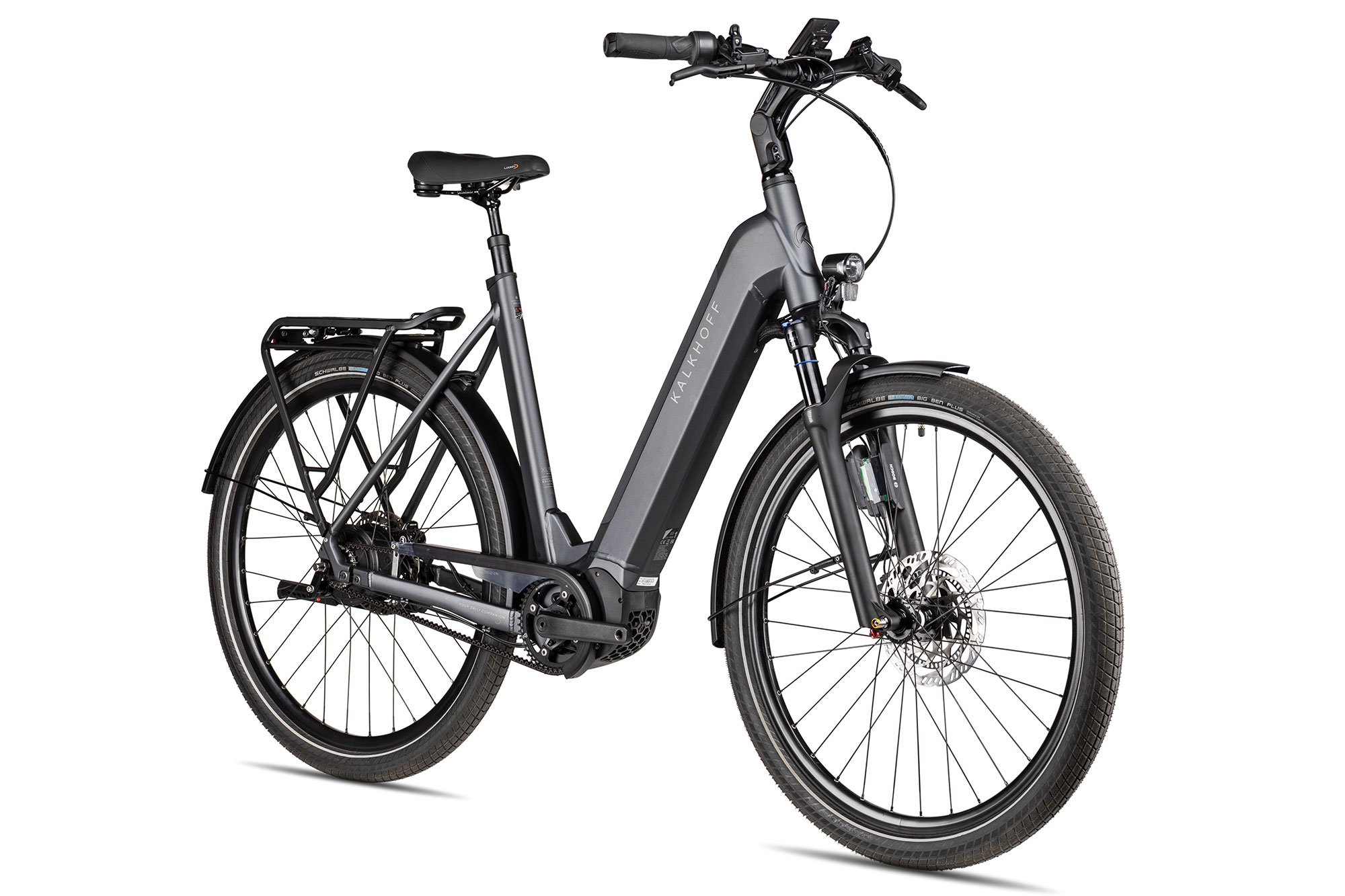 Kalkhoff IMAGE 5+ EXCITE ABS Wave 2025 | diamondblack matt | 48 cm | E-Cityräder – Bild 2