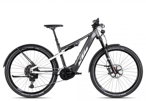 KTM Macina Chacana LFC 2025 | machine grey matt/white | 43 cm | E-Trekkingräder