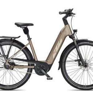 KTM Macina City P610 Wave 2025 | oak matt/champagne orange | 43 cm | E-Cityräder