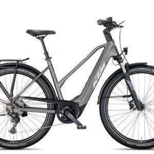 KTM Macina Gran 830 Trapez 2026 | machine grey matt/silver blue | 46 cm | E-Trekkingräder