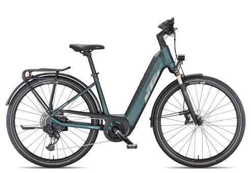KTM Macina Sport 710 Wave 2025 | green purple flip matt/silver | 56 cm | E-Trekkingräder