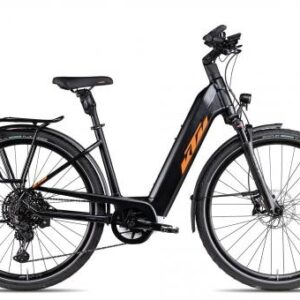 KTM Macina Style LTD Pro Wave | black matt/orange grey | 46 cm | E-Trekkingräder