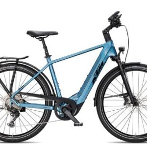 KTM Macina Tour CX 610 2025 | steel blue/black orange | 46 cm | E-Trekkingräder