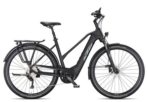 KTM Macina Tour CX 610 Trapez 2025 | black matt/grey yellow | 51 cm | E-Trekkingräder
