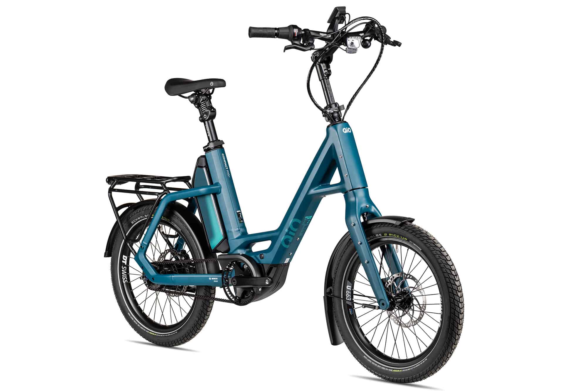 QIO Compact PX5+ FL 2026 | petrol blue matt | 48 cm | Kompakt E-Bikes – Bild 2