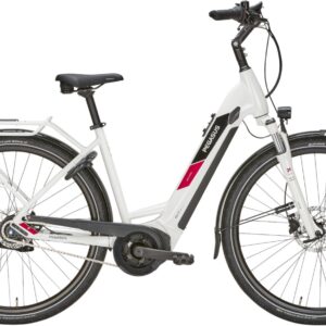 E-Bike  - Pegasus Solero EVO 8R Wave weiß   - 50 cm