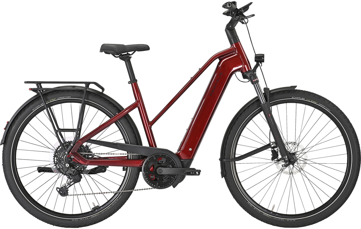 E-Bike - Pegasus Premio Evo 10 Lite unisex rot / Akku: 600 Wh - 45 cm