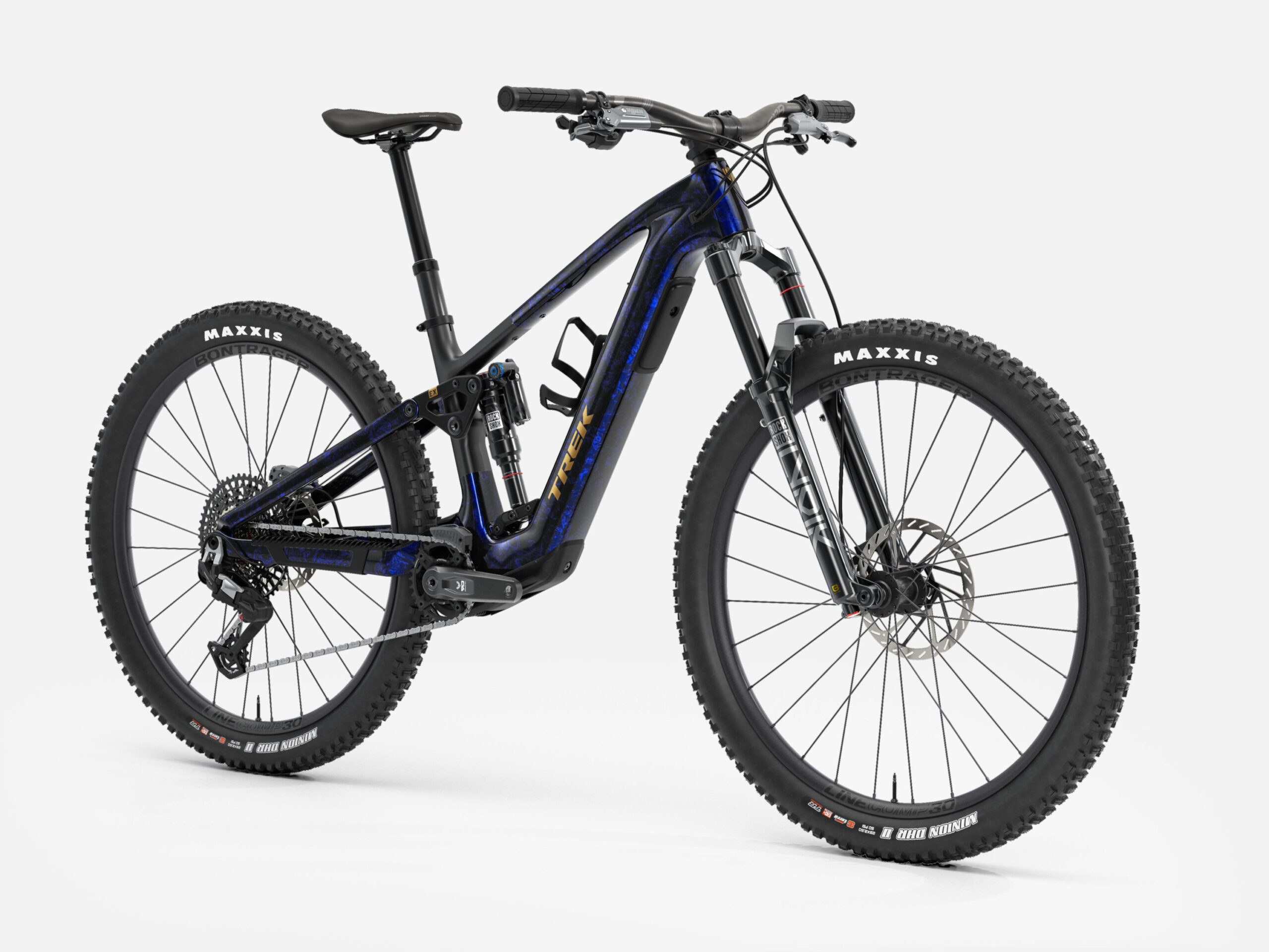 Trek Fuel+ EX 9.8 GX AXS Gen 2 - 2026 - Gloss Navy Smoke/Matte Trek Black | S – Bild 2