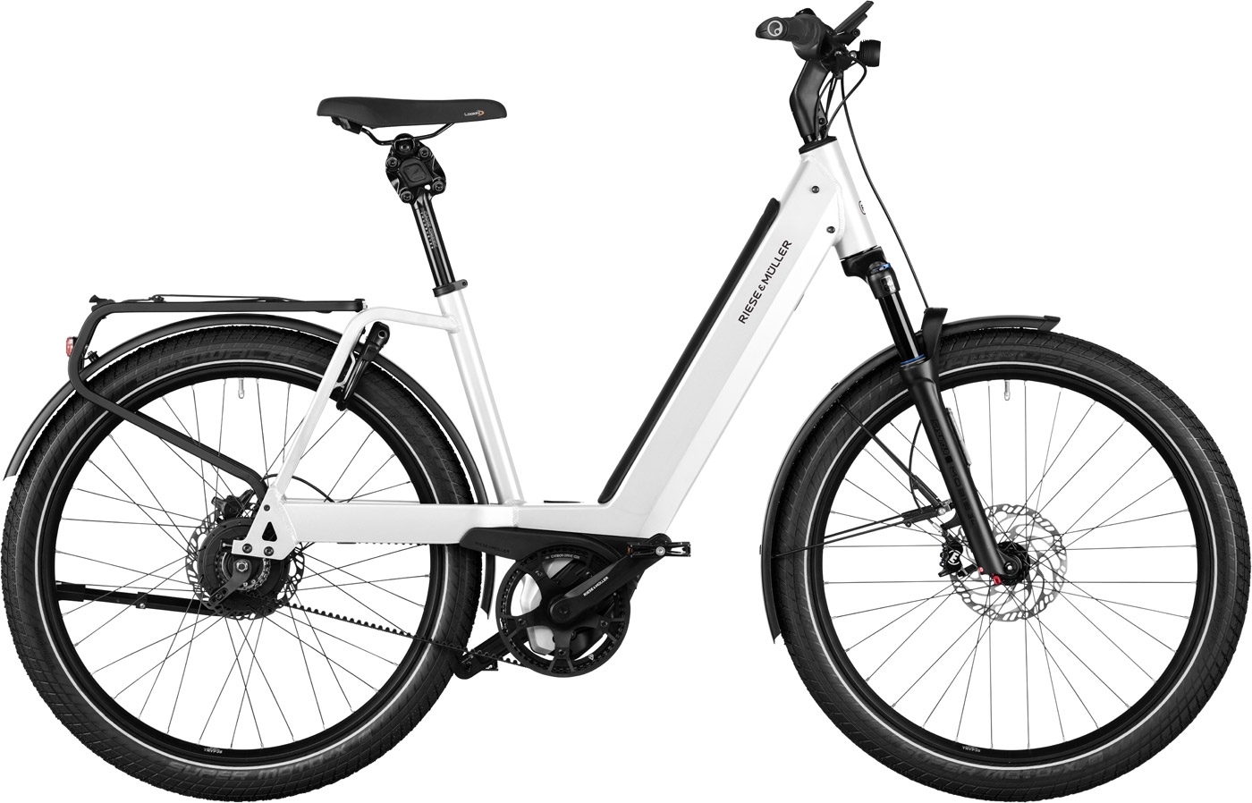 E-Bike - Riese & Müller Nevo4 GT vario weiß . 2025 - 56 cm