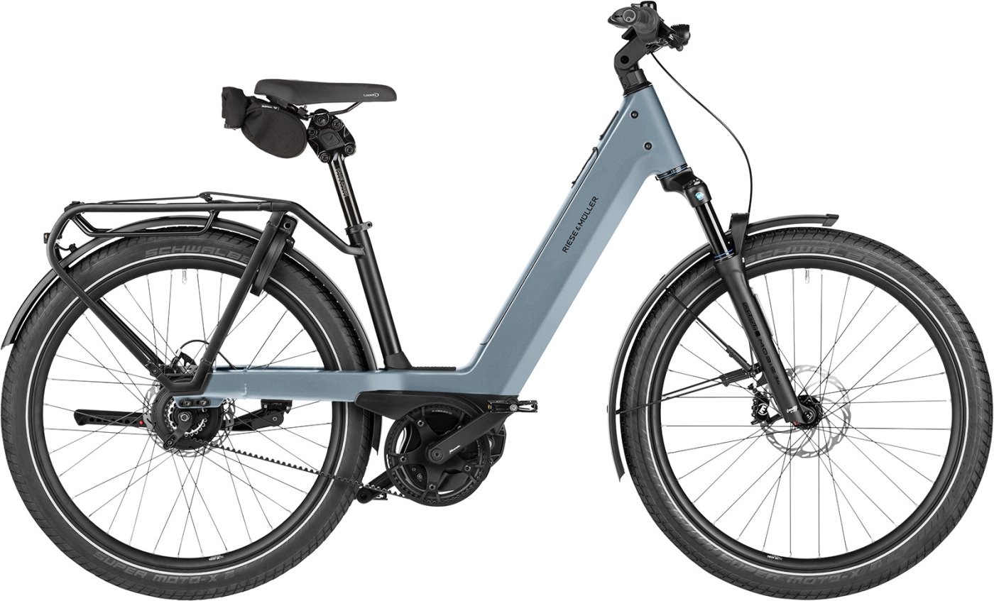 E-Bike - Riese und Müller Nevo5 Vario ice blue . 2026 - 45 cm