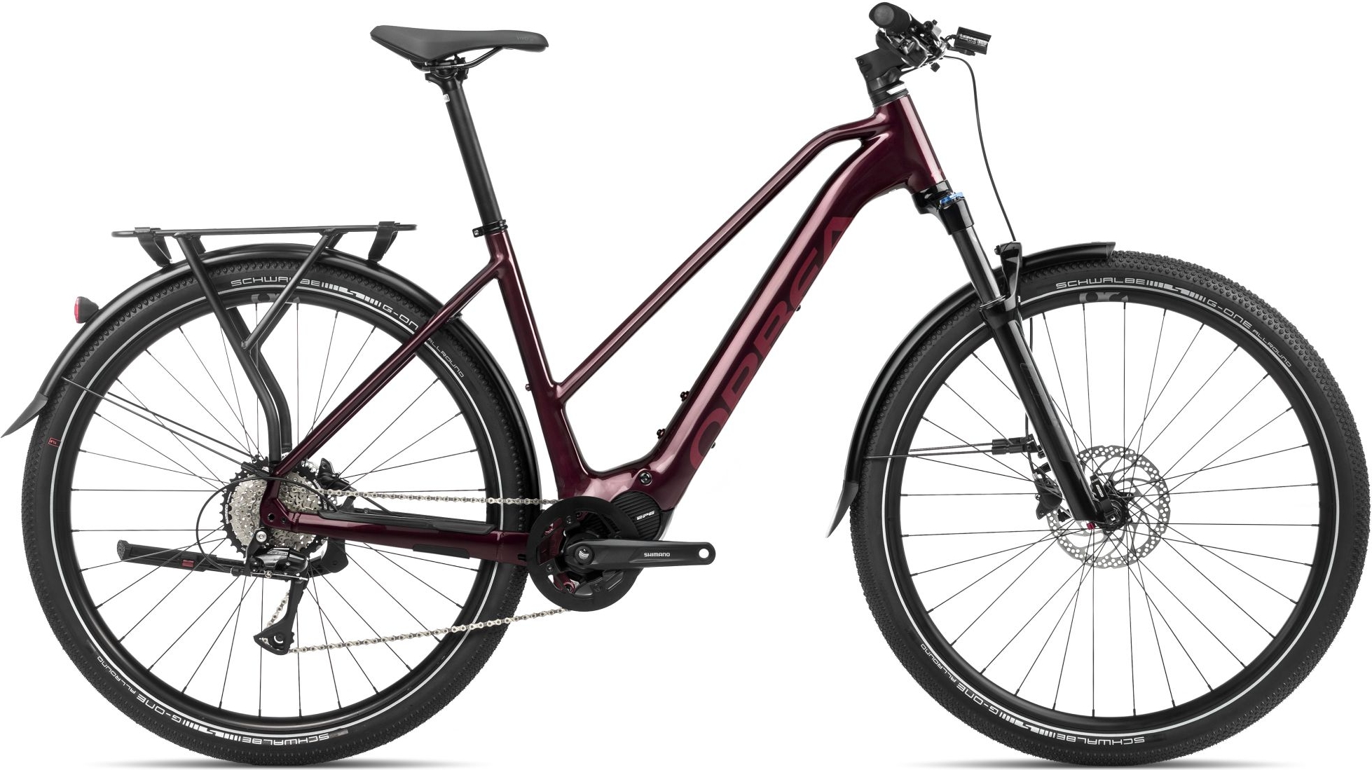 Orbea Kemen Mid 40 - 2024 - Dark Red (Gloss -Matt) | L