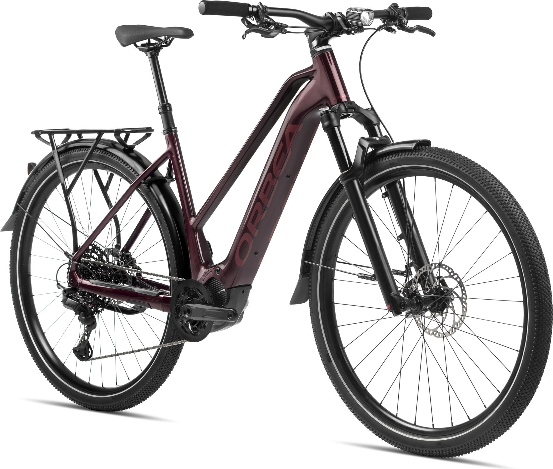 Orbea Kemen Mid 10 - 2024 - Dark Red (Gloss -Matt) | L