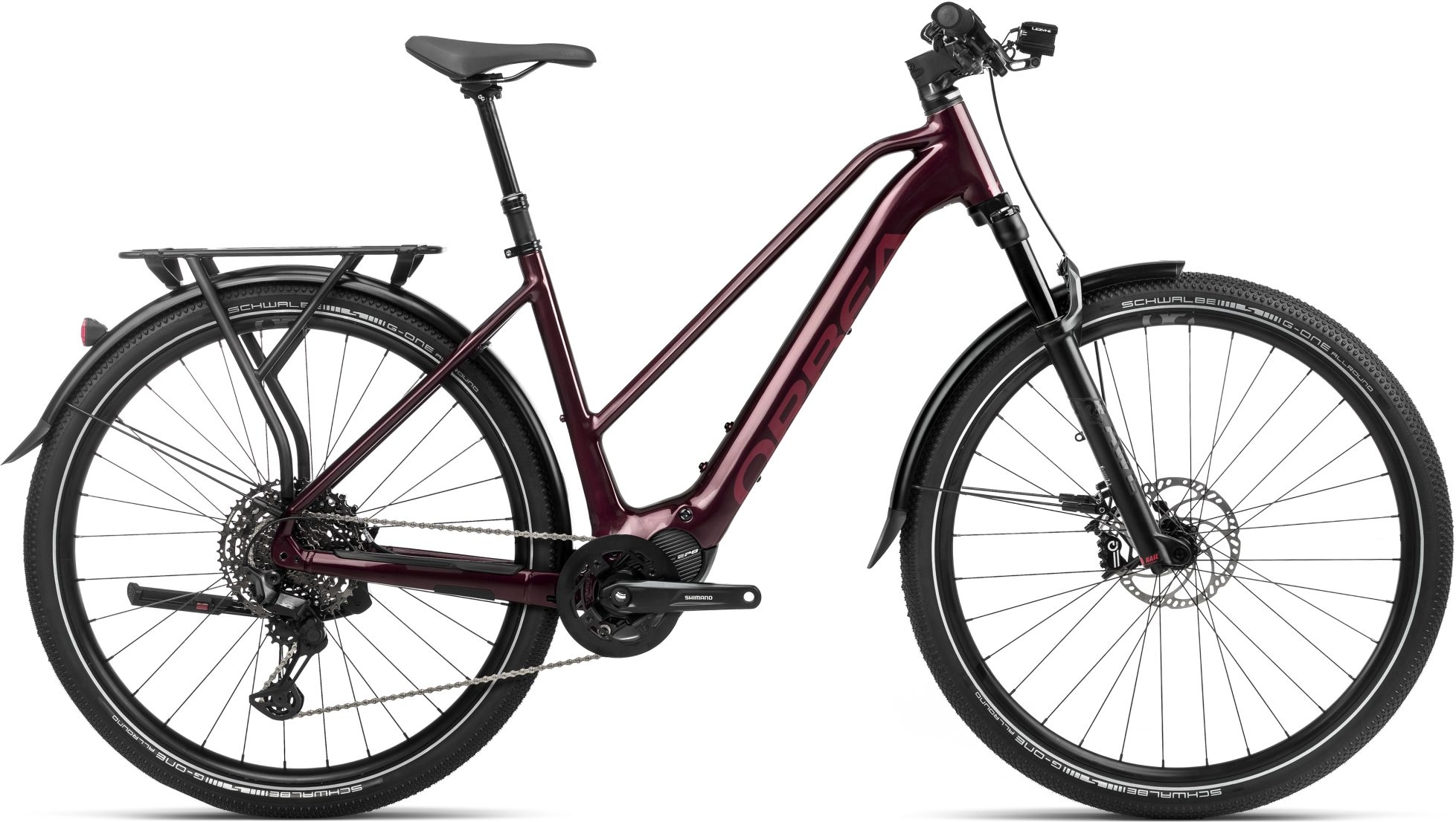 Orbea Kemen Mid 10 - 2024 - Dark Red (Gloss -Matt) | L – Bild 2