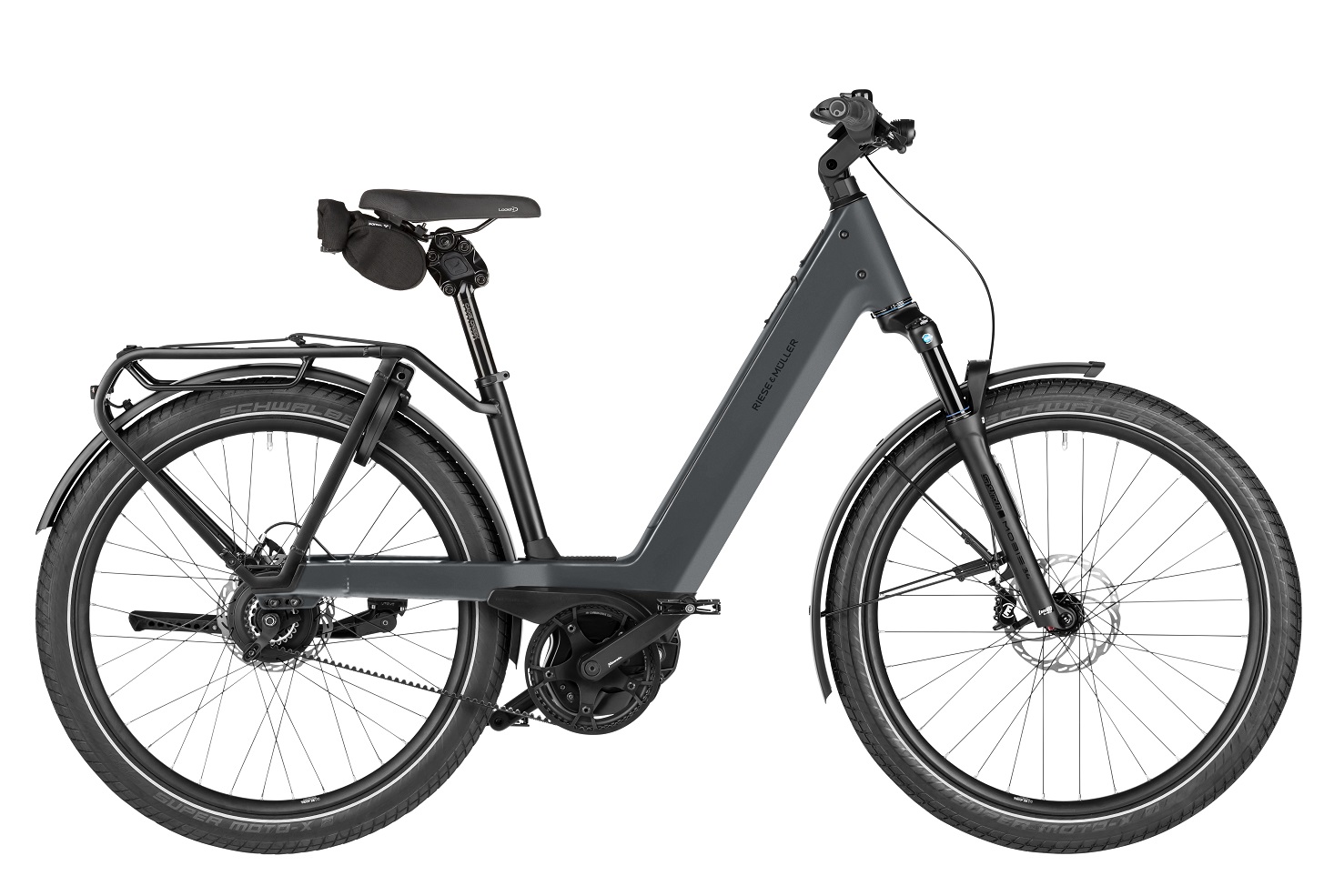 Riese & Müller Nevo5 vario Comf Kit 800 Wh Damen grau 2026
