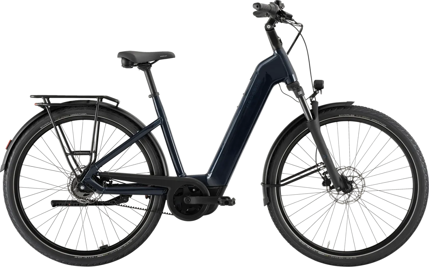E-Bike - Pegasus Solero EVO 5F Belt Wave - 45 cm