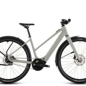 Cube Editor Hybrid SLX 400X FE Trapez 2026 | reedbeige´n´chrome | 58 cm | E-Cityräder