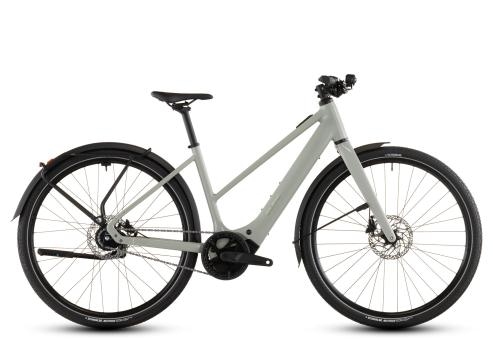 Cube Editor Hybrid SLX 400X FE Trapez 2026 | reedbeige´n´chrome | 58 cm | E-Cityräder
