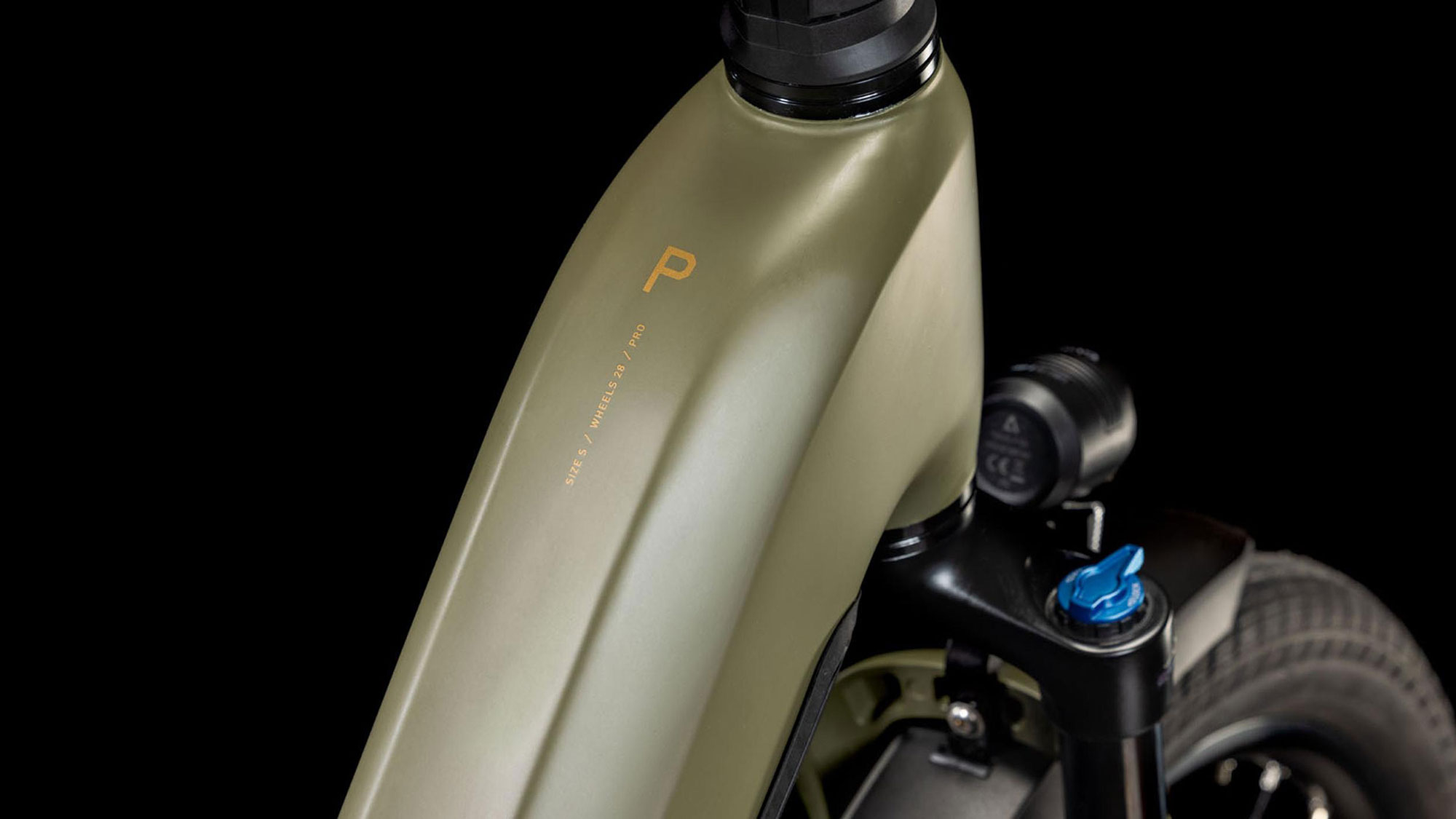 Cube Kathmandu Hybrid PRO 800 Wave 2025 | dustyolive´n´gold | 62 cm | E-Trekkingräder – Bild 2