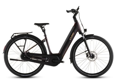 Cube Supreme Hybrid Comfort PRO 600 Wave 2026 | solareclipse´n´gold | 46 cm | E-Cityräder