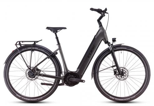 Cube Supreme Hybrid Deluxe ONE 625 2025 | slateblack´n´black | 54 cm | E-Cityräder