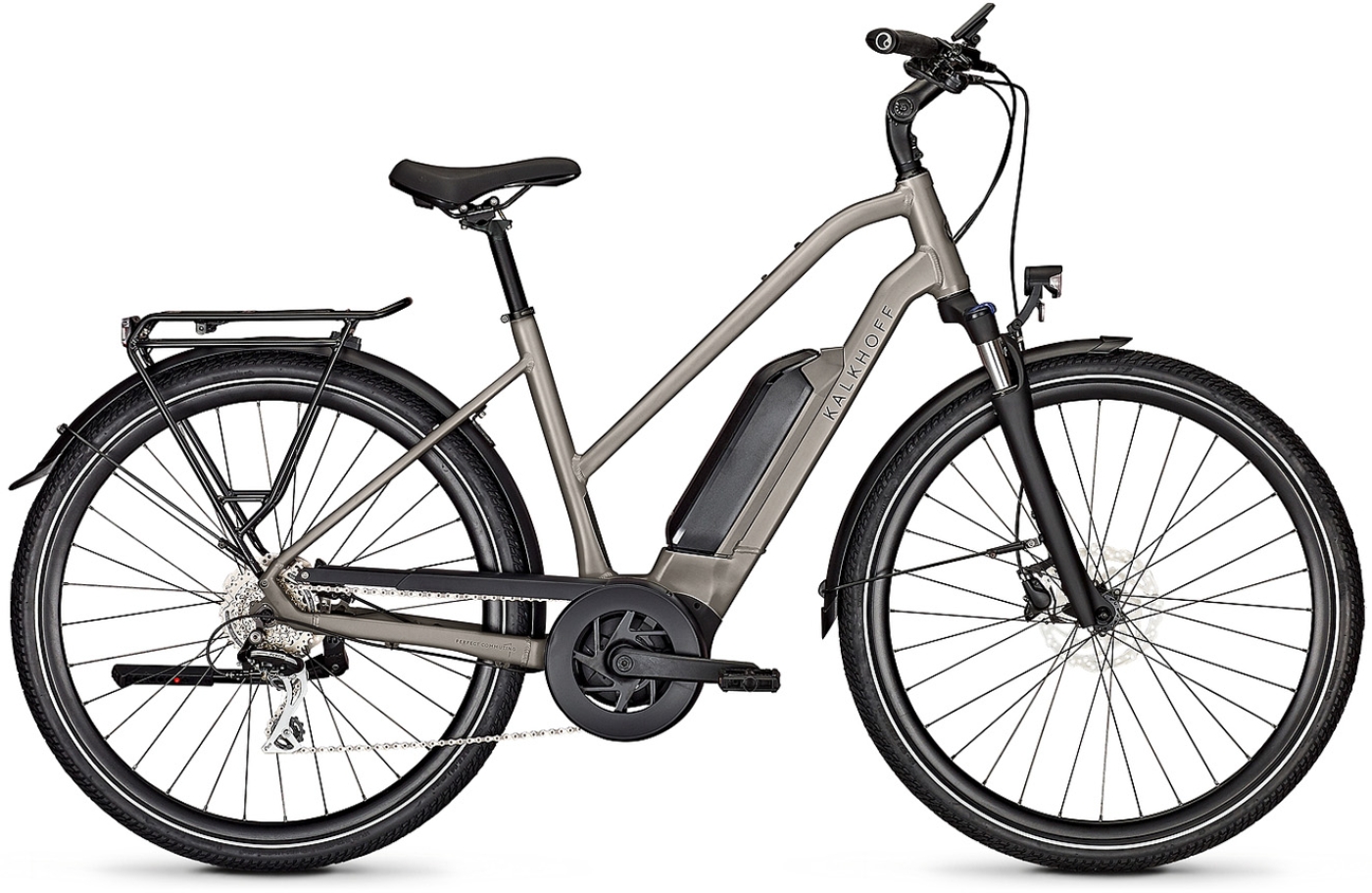 E-Bike - Kalkhoff Endeavour 1.B Move Trapez grau - 45 cm