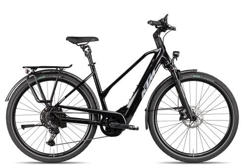 KTM Macina Magic Pro Trapez 2026 | flaming black/grey white | 51 cm | E-Trekkingräder