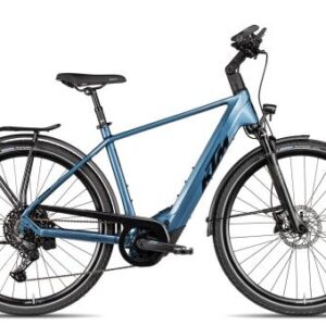KTM Macina Tour CX 610 2025 | steel blue/black orange | 46 cm | E-Trekkingräder