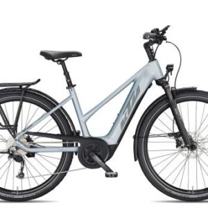 KTM Macina Tour P510 Trapez 2025 | azzurro silver matt/grey blue | 56 cm | E-Trekkingräder