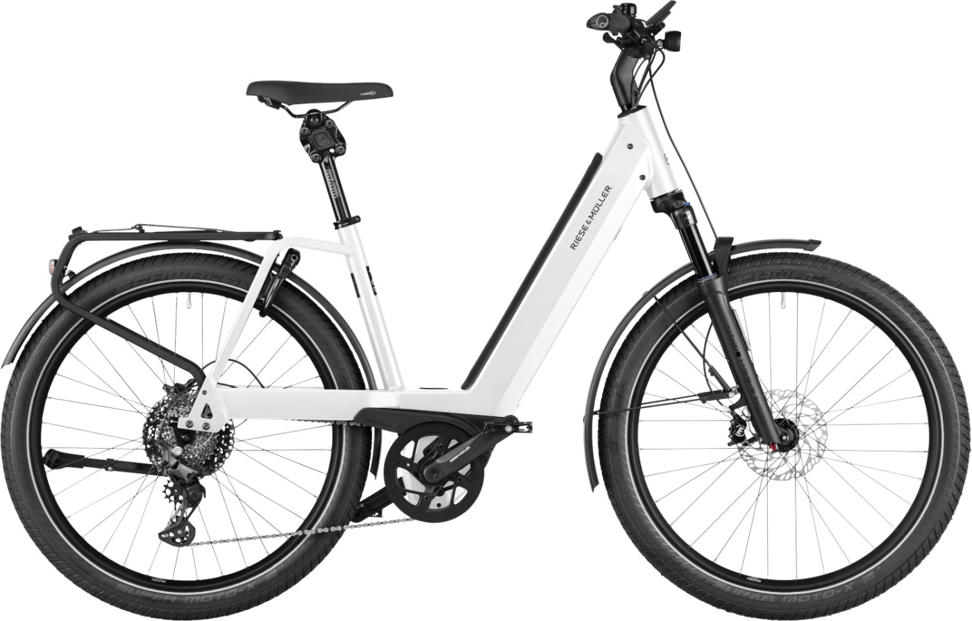 E-Bike - Riese & Müller Nevo4 GT Touring weiß . 2025 - 47 cm