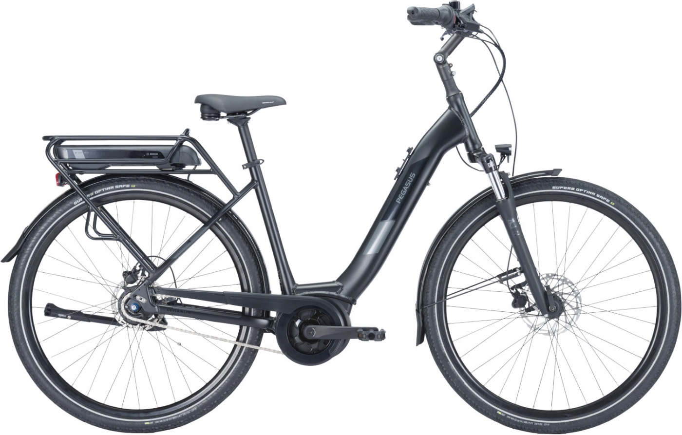 E-Bike - Pegasus Solero E8R Plus Wave schwarz - 45 cm