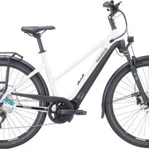 E-Bike    - Pegasus Premio EVO 10 Lite trapez weiß   - 45 cm