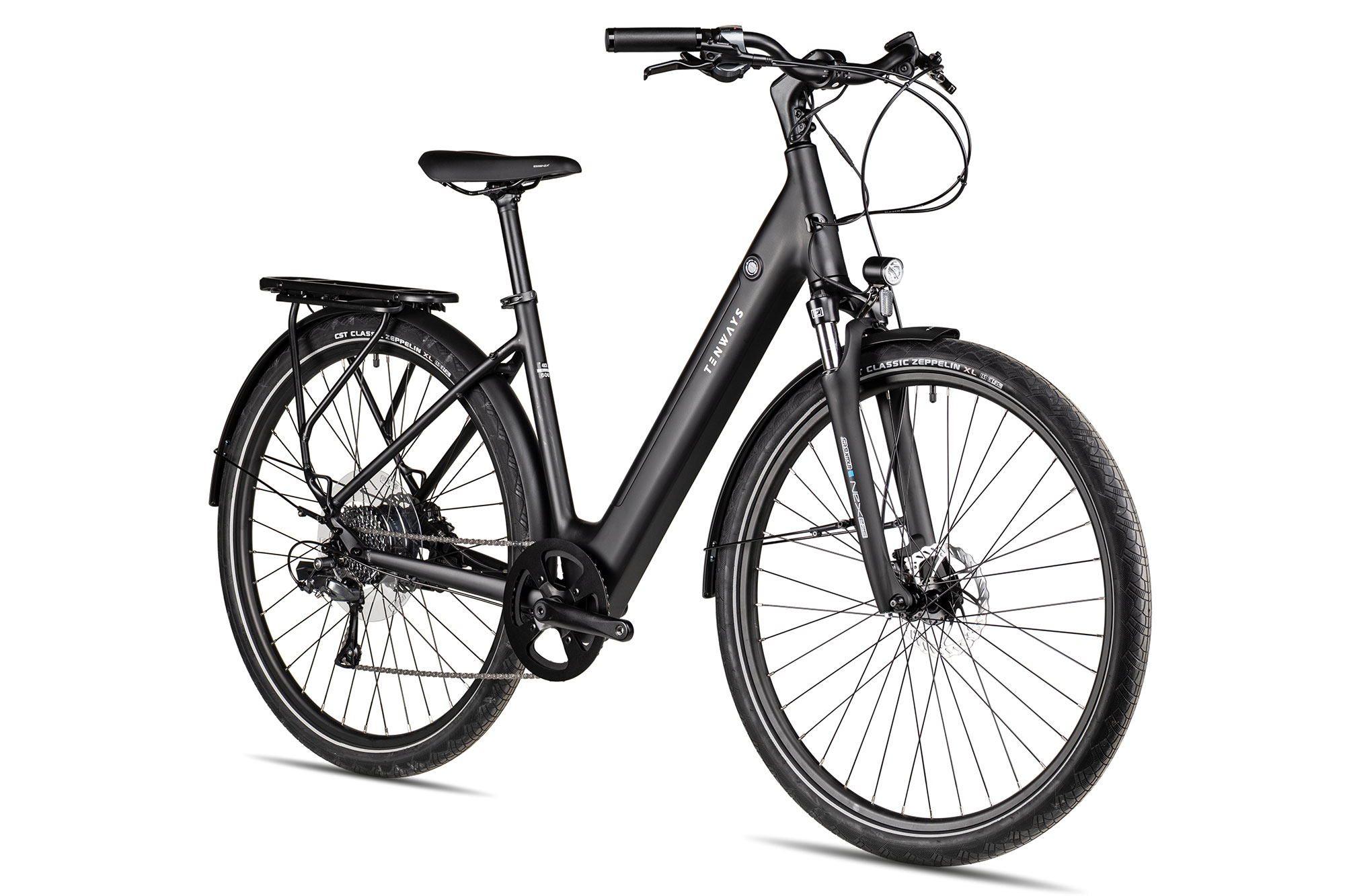 Tenways CGO800 Plus 2025 | midnight black | 48 cm | E-Cityräder – Bild 2