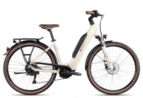 2R Manufaktur ELO 9 Wave | creme/black/rustyred | 56 cm | E-Trekkingräder