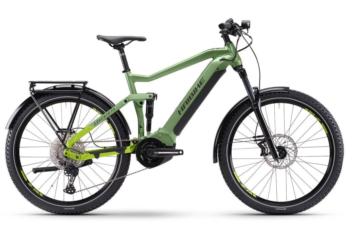Haibike Adventr FS 8 Metal Green / Apple / Black 44 cm