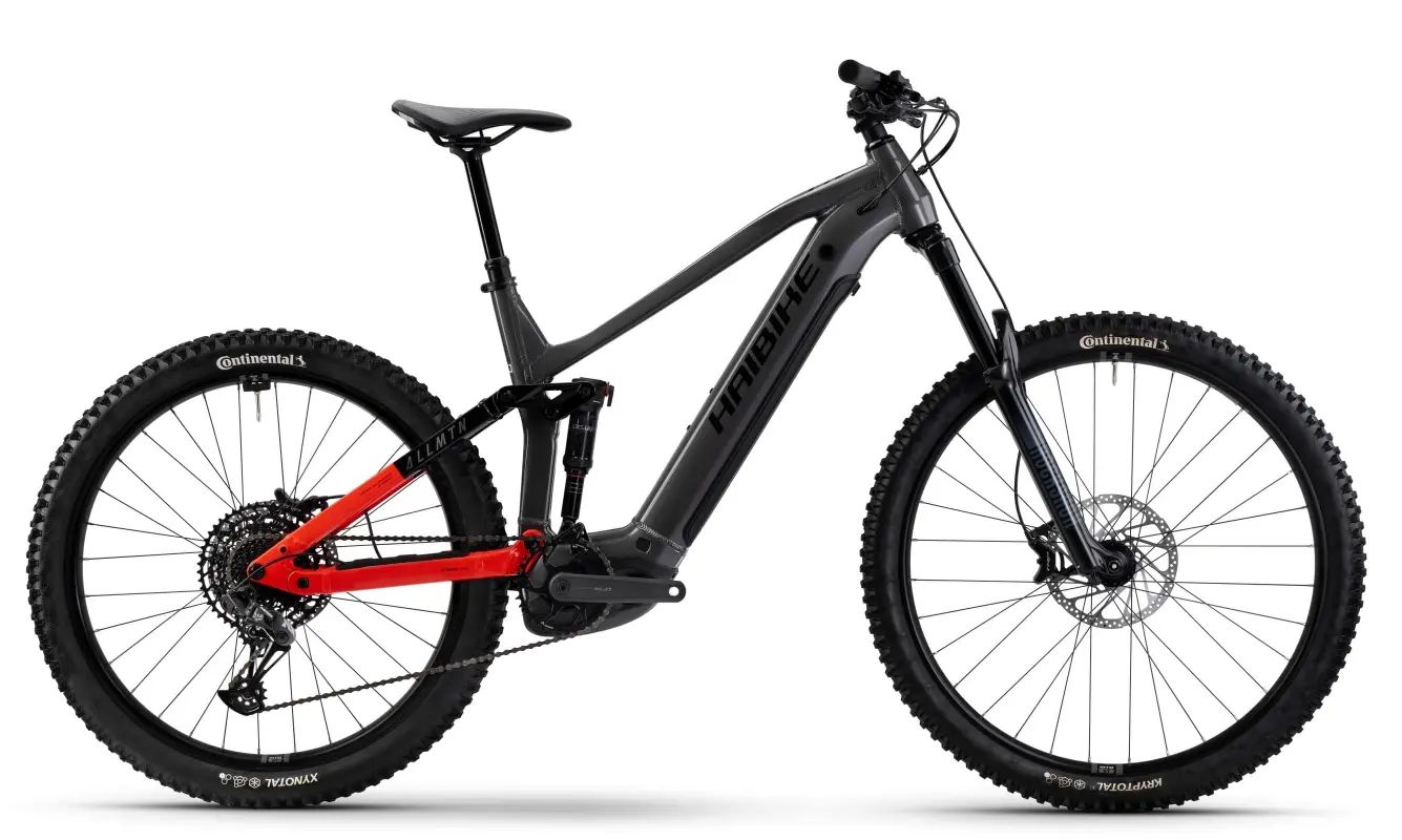 Haibike ALLMTN 4 800 silver/red/black glänzend 40 cm