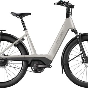 Trek Charter+ 4 Enviolo Belt 800Wh Lowstep - 2027 - Lunar Silver | M
