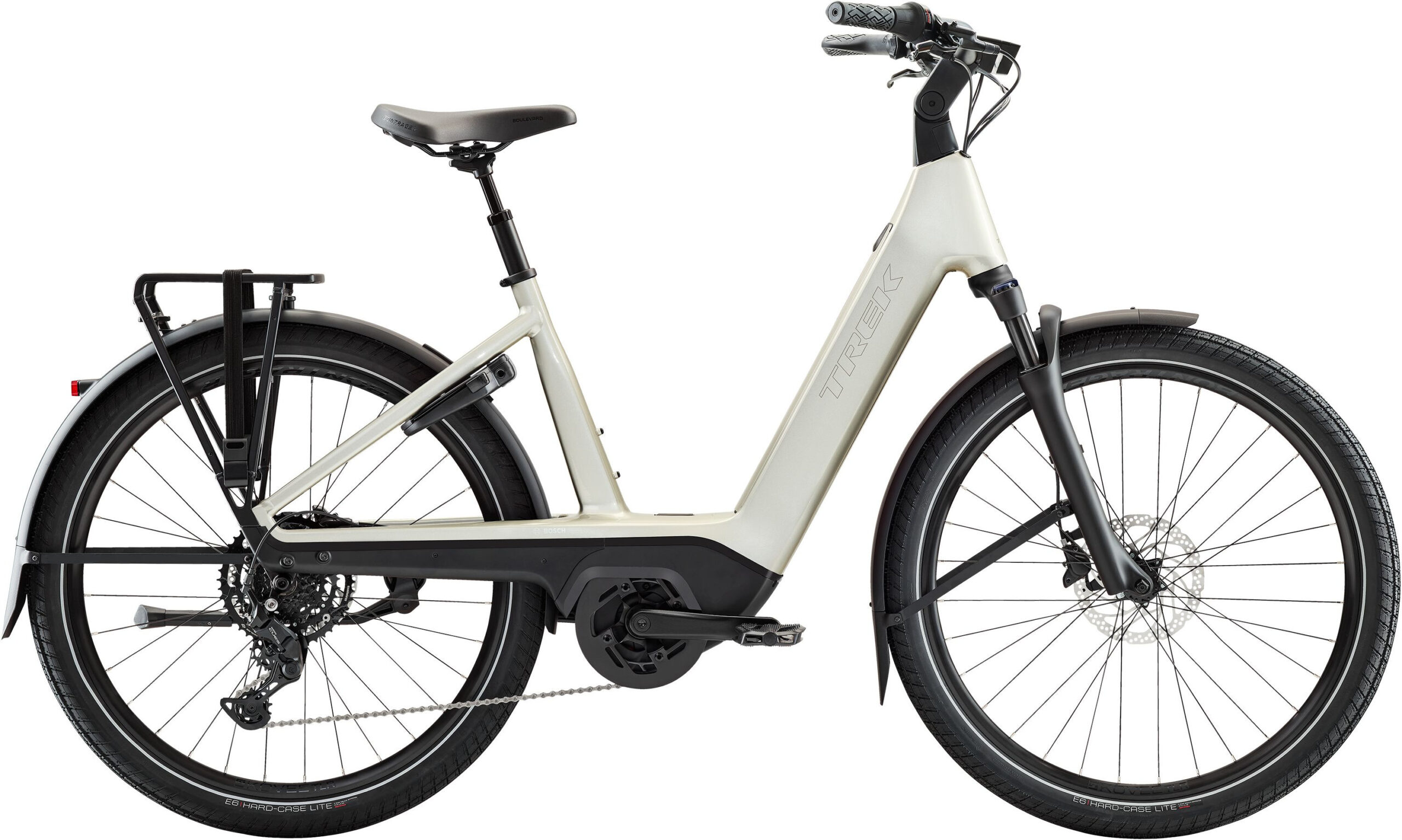 Trek Charter+ 4 540Wh Lowstep - 2027 - Lunar Silver | M