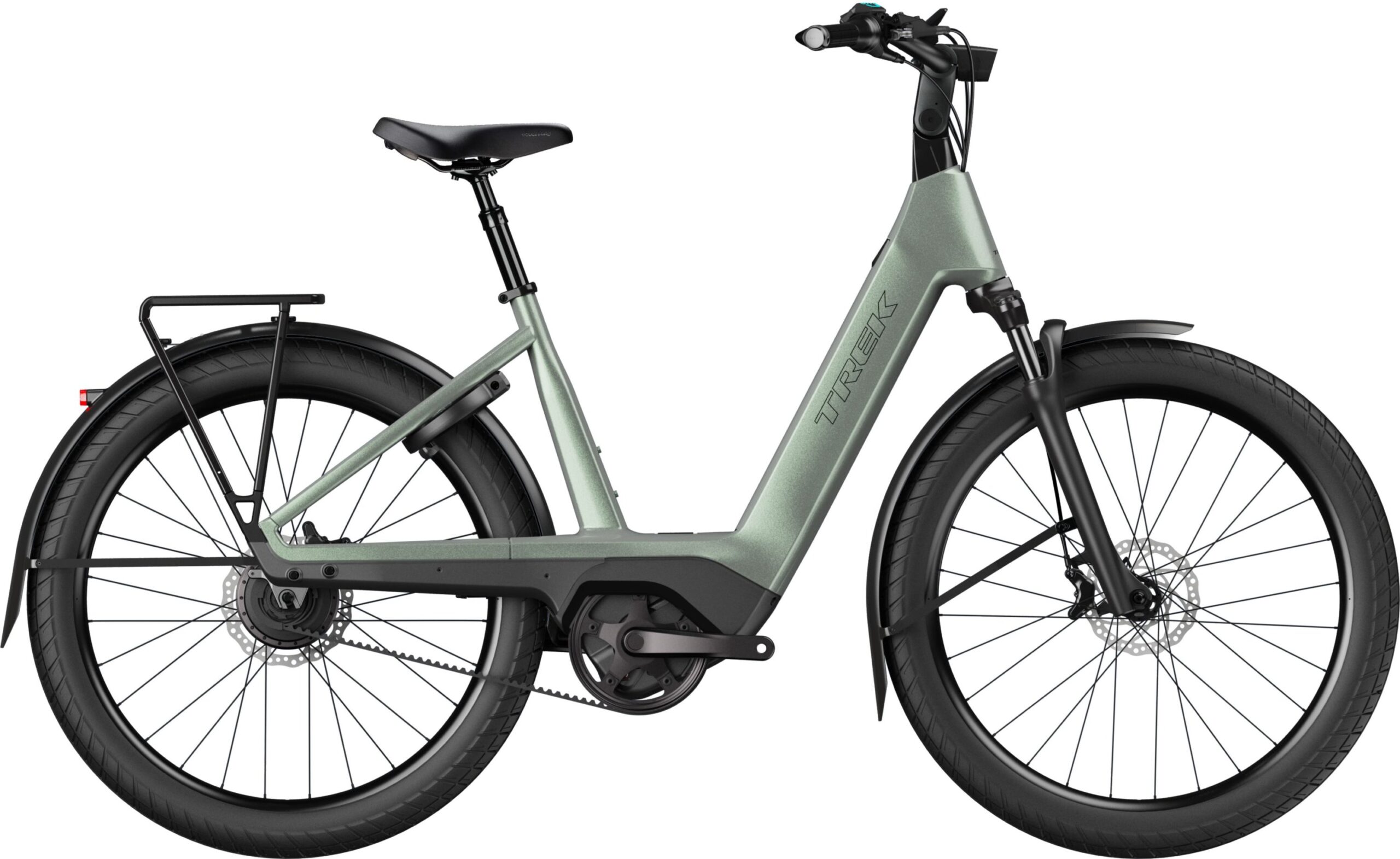 Trek Charter+ 5 Auto 800Wh Lowstep - 2027 - Lichen Green | S