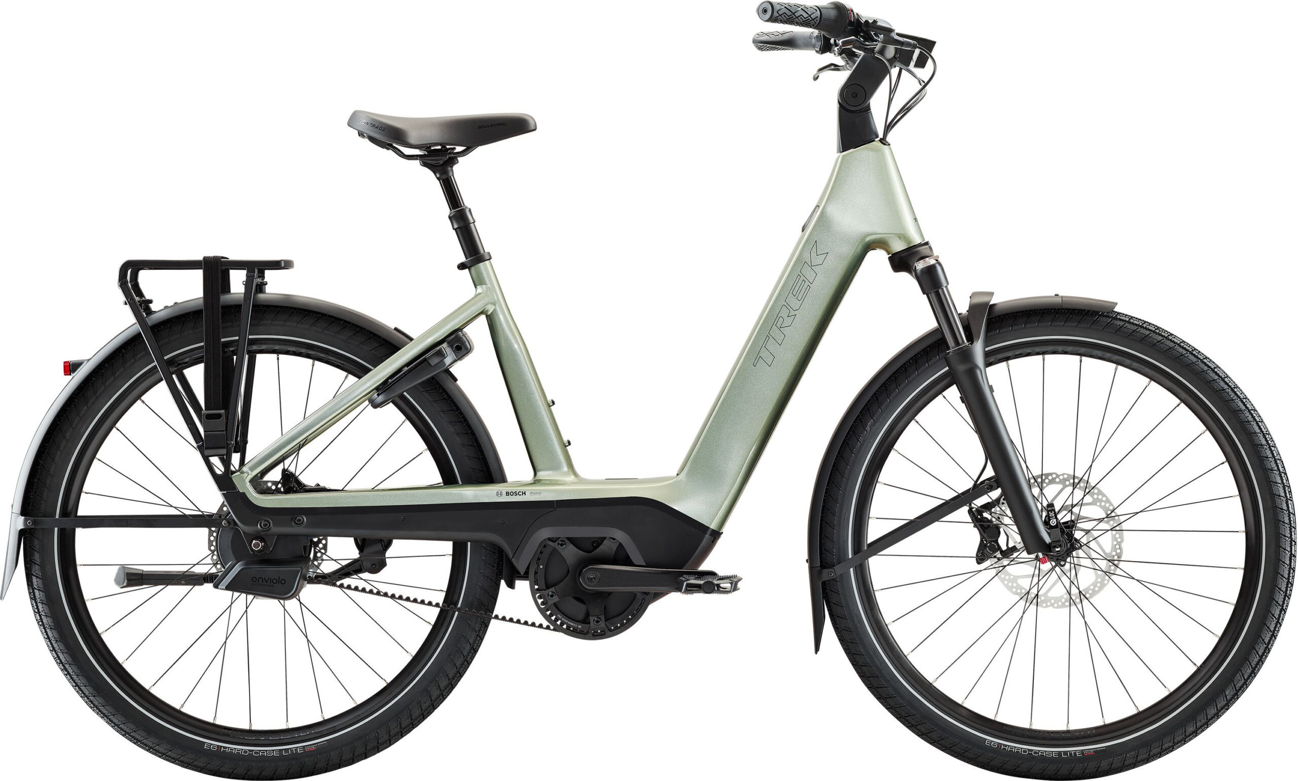 Trek Charter+ 5 Auto 540Wh Lowstep - 2027 - Lichen Green | M