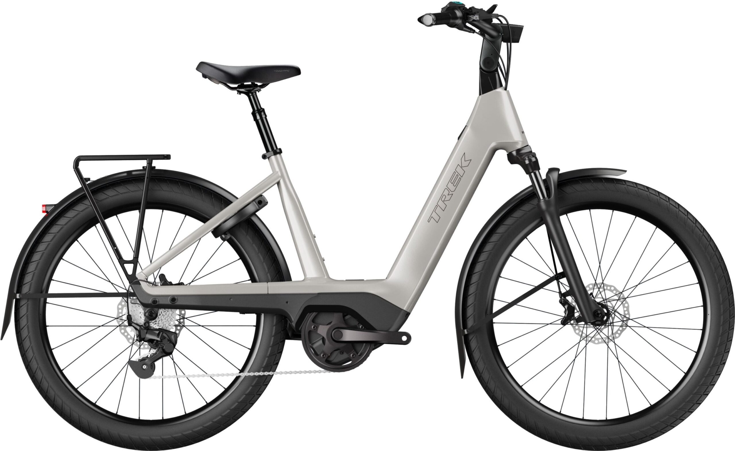 Trek Charter+ 5 800Wh Lowstep - 2027 - Lunar Silver | M