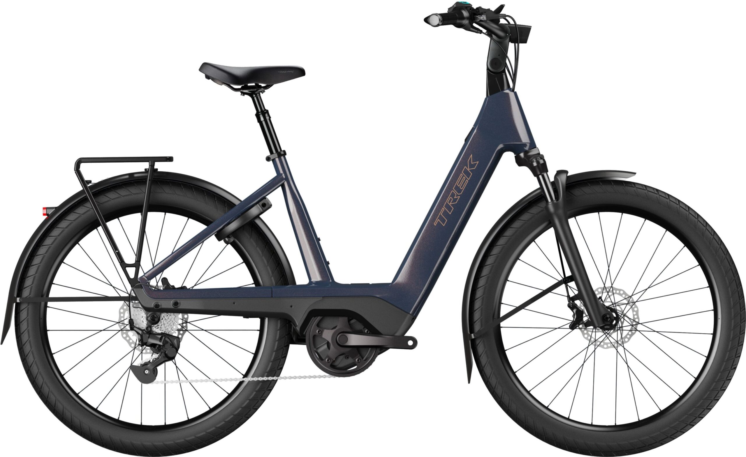 Trek Charter+ 5 800Wh Lowstep - 2027 - Covellite Blue | S