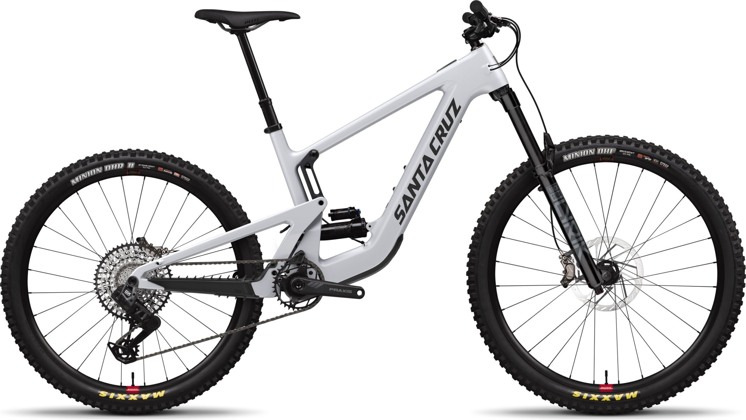 Santa Cruz Heckler SL C GX AXS-Kit - 2024 - Matte Silver | S